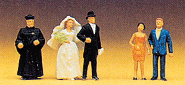 Picture of HO Scale - Wedding Group - Protestant