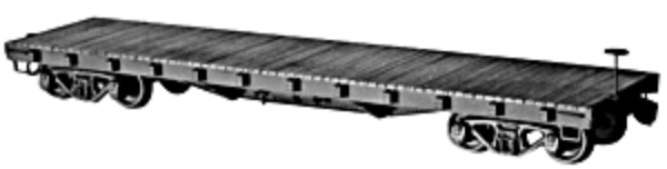 Picture of HO Scale - 40' 50 Ton Flat Car - Kit