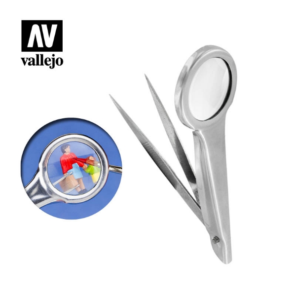 Picture of Tweezers With Magnifier