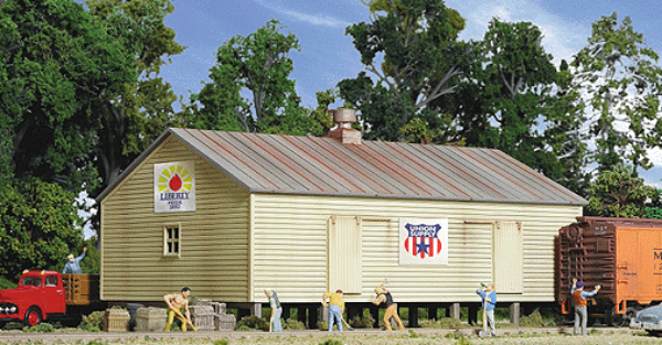 Picture of HO Scale - Storage Shed on Pilings