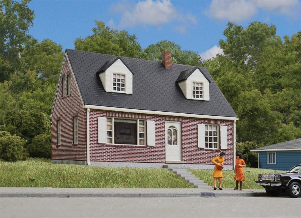 Picture of HO Scale - Brick Cape Cod House