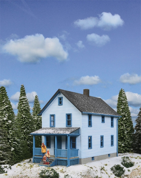 Picture of HO Scale - Two Story Frame House