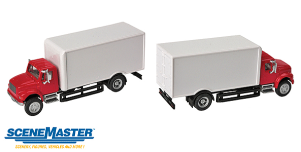 Picture of 1:87 Scale - International 4900 - Single Axle Box Van