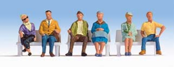 Picture of HO Scale - Seated People Set 2