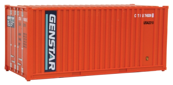 Picture of HO Scale - Rib side Container - "Genstar"