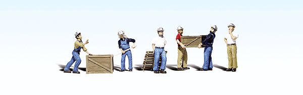 Picture of HO Scale Dock Workers