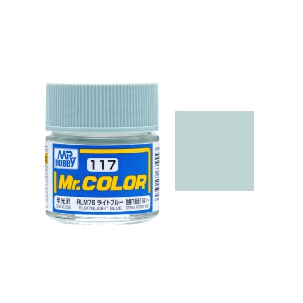 Picture of Mr Color - Semi Gloss RLM76 Light Blue