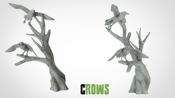 Picture of Crows (Suitable for 32mm Scale)