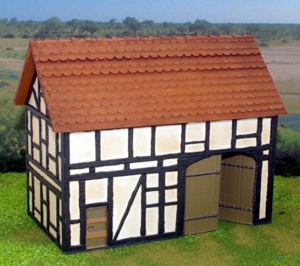 Picture of 1:72 Scale - Timbered Houses - Barn