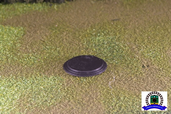 Picture of 3D Printed Miniature Base - Plain (10 Pack)