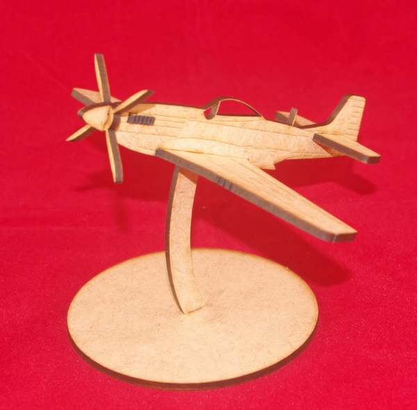 Picture of 1:72 Scale - Laser Cut Aircraft - P-51D Mustang