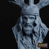 Picture of 1:8 Scale - Gallic Chief Head Bust Including Plinth