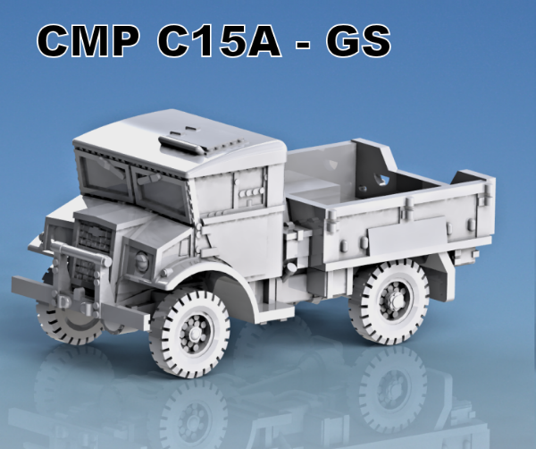 Picture of 1:72 Scale - CMP C15A-GS 15cwt Truck