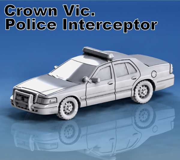 Picture of 1:100 Scale - Crown Vic - Police Interceptor