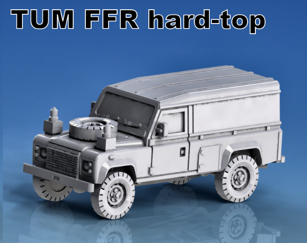 Picture of 1:100 Scale - Land Rover 110 TUM Hardtop FFR Early