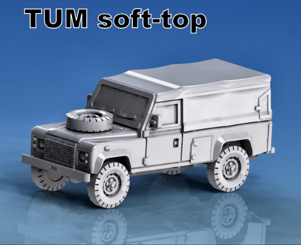 Picture of 1:100 Scale - Land Rover 110 TUM Soft Top