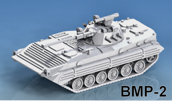 Picture of 1:100 Scale - BMP2 With Missile Turret