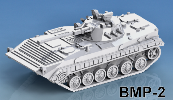 Picture of 1:100 Scale - BMP2 - Old Skirts With Normal Turret