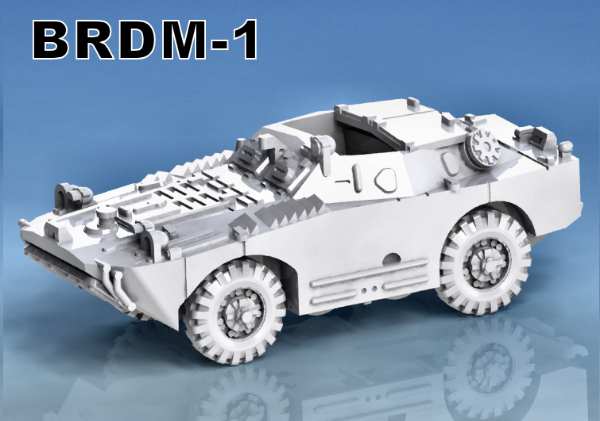 Picture of 1:100 Scale - BRDM - 1 - Open