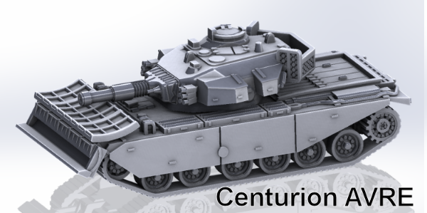 Picture of 1:100 Scale - Centurion 5 AVRE