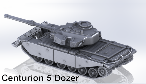Picture of 1:100 Scale - Centurion 5 Dozer