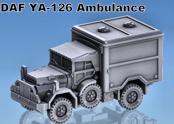 Picture of 1:100 Scale - DAF YA126 Ambulance