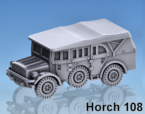 Picture of 1:100 Scale - Horch 108 - Closed