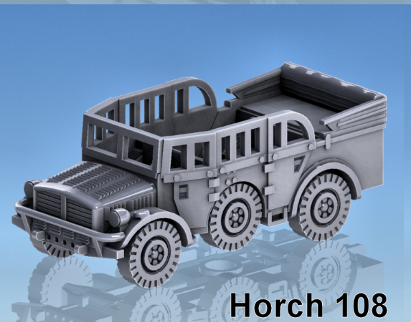 Picture of 1:100 Scale - Horch 108 - All Windows Up