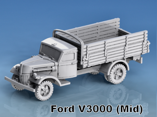 Picture of 1:100 Scale - Ford V3000 - Rods - Mid - Extended