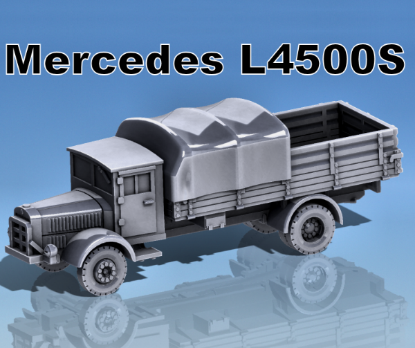 Picture of 1:100 Scale - Mercedes L4500S - Half Closed