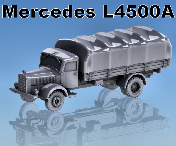 Picture of 1:100 Scale - Mercedes L4500A - Closed