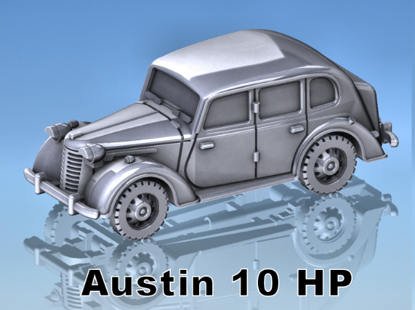 Picture of 1:100 Scale - Austin 10HP - Staff Car