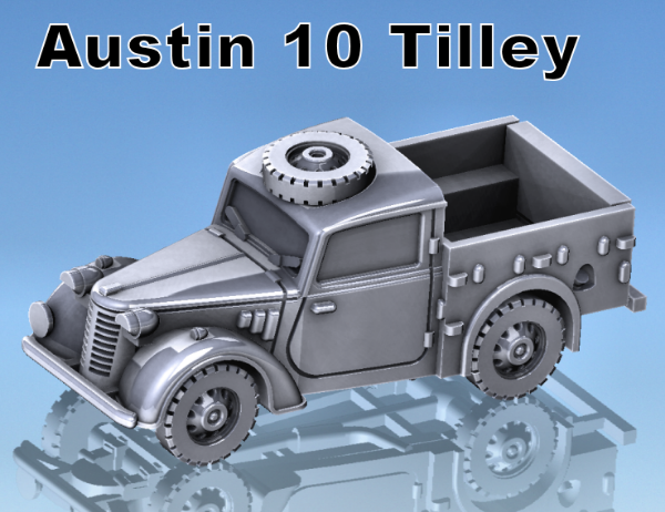 Picture of 1:100 Scale - Austin 10 Tilley - No Tilt