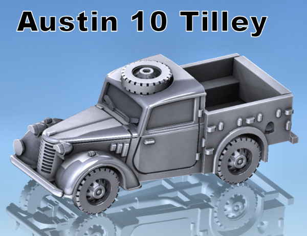Picture of 1:87 Scale - Austin 10 Tilley - No Tilt
