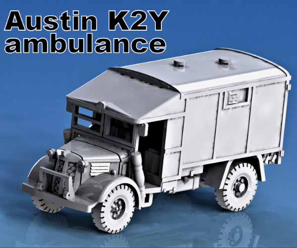 Picture of 1:100 Scale - Austin K2Y Ambulance