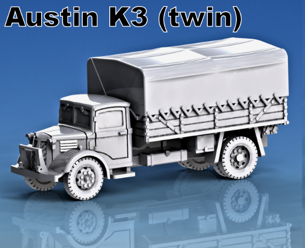 Picture of 1:87 Scale - Austin K3 - Twin Wheel, Closed