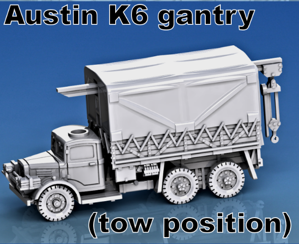 Picture of 1:100 Scale - Austin K6 - Gantry - Tow Position