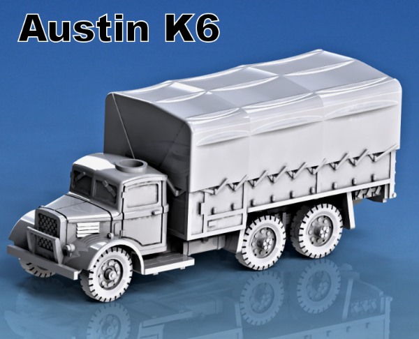 Picture of 1:100 Scale - Austin K6 - Off Road Wheel - Closed