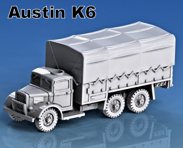 Picture of 1:87 Scale - Austin K6 - Off Road Wheel - Closed