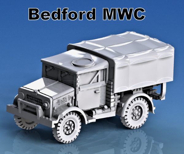 Picture of 1:100 Scale - Bedford MWC - Late Hatch Covered