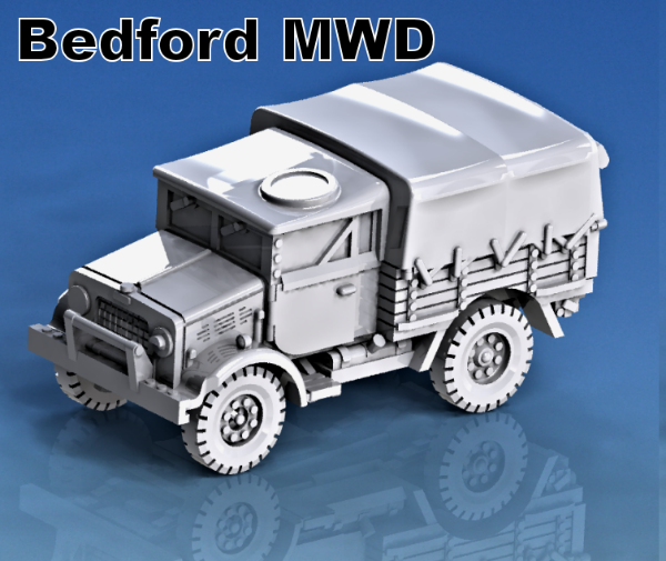 Picture of 1:87 Scale - Bedford MWD - Late, Closed, Hatch