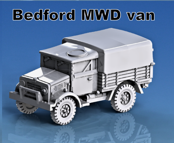 Picture of 1:100 Scale - Bedford MWD - Late Van, Hatch