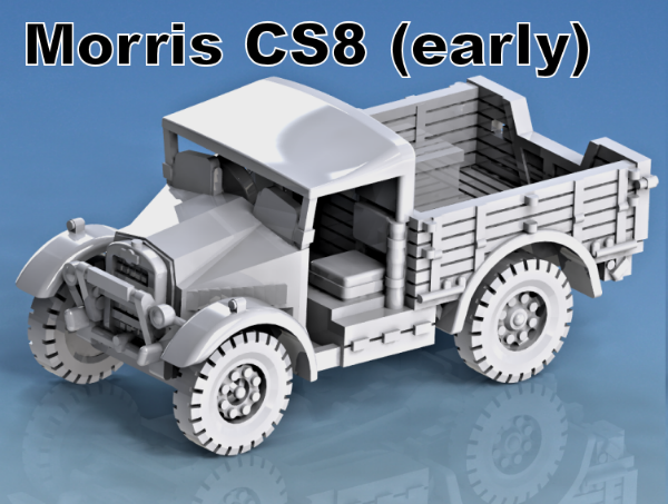 Picture of 1:87 Scale - Morris CS8 - Door Open With Cab Roof