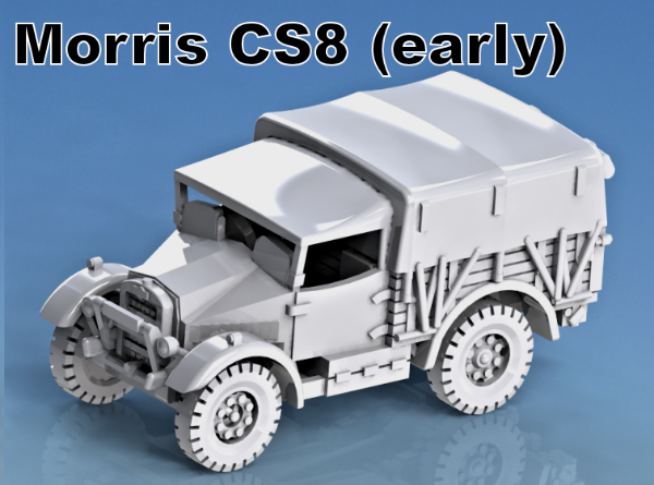 Picture of 1:87 Scale - Morris CS8 - Door Closed - Roof Closed