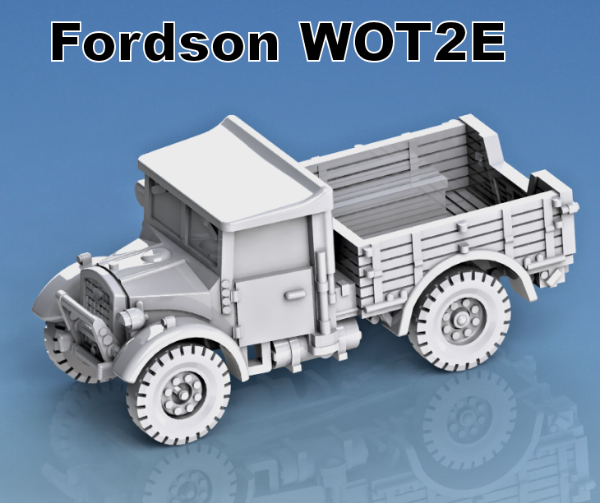 Picture of 1:87 Scale - Fordson WOT-2E - Open