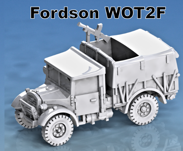 Picture of 1:100 Scale - Fordson WOT-2F - Closed AA