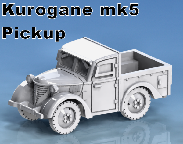 Picture of 1:87 Scale - Type 95 Kurogane Pickup - Open