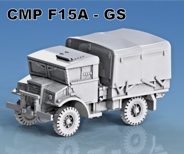 Picture of 1:87 Scale - CMP F15A-GS 15cwt Truck - Closed