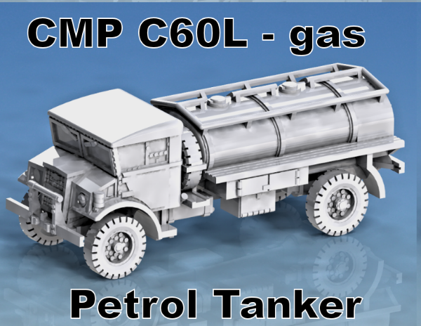 Picture of 1:87 Scale - CMP C60L-M - Gas Petrol Tanker - Mid