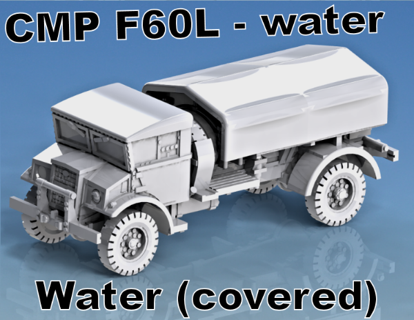 Picture of 1:87 Scale - CMP F60L - Water Tanker - Covered Late